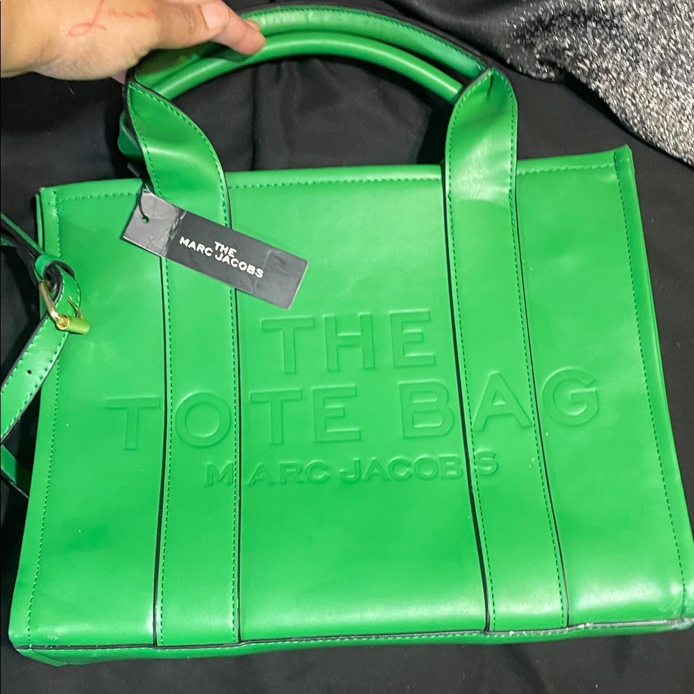 Marc Jacobs Vibrant Green Tote